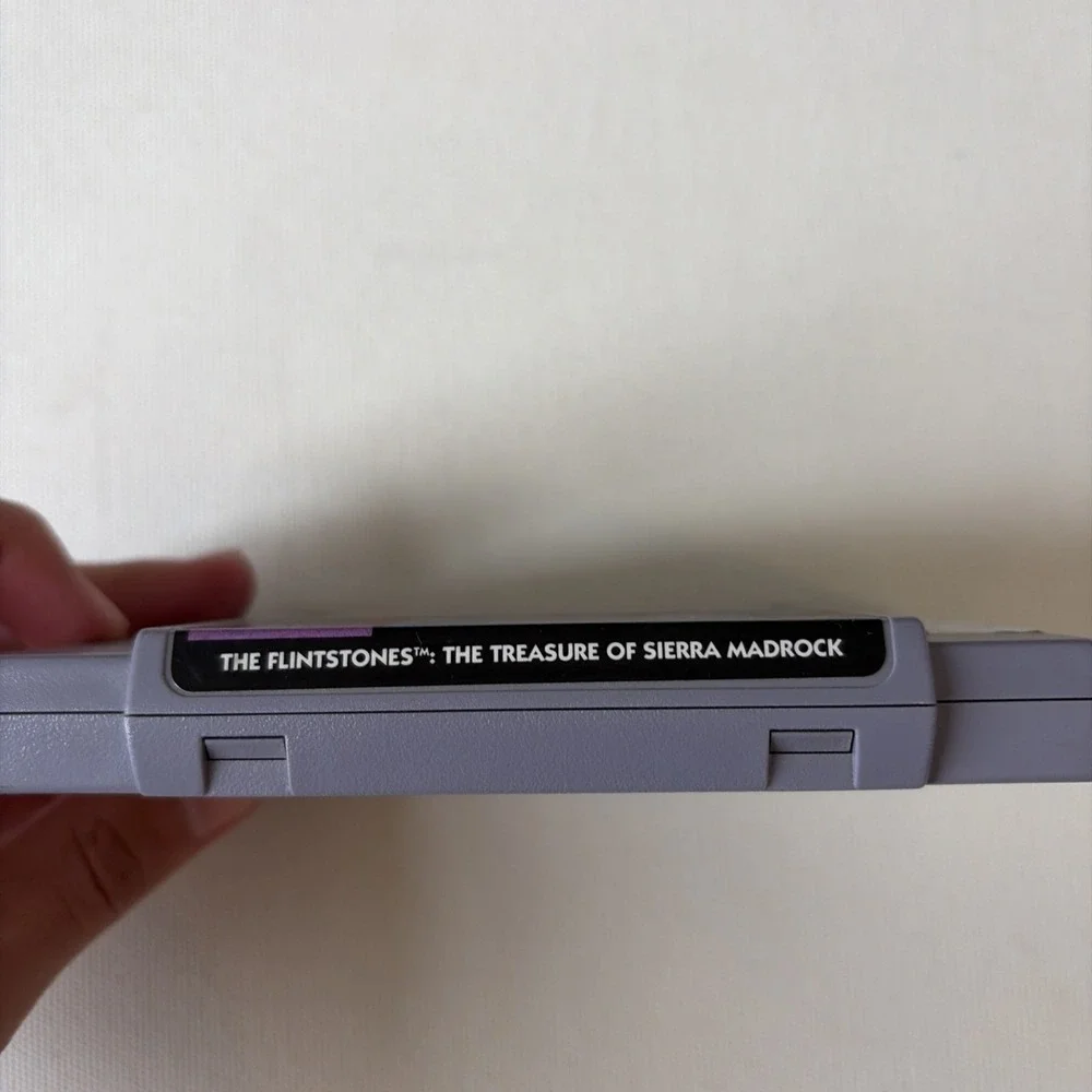 The Flintstones: The Treasure of Sierra Madrock (SNES) Loose Cart Tested Working